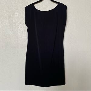 Sonia by Sonia Rykiel Cut Out Back Sleeveless Shift Dress Black